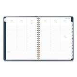 AT-A-GLANCE® Signature Collection Firenze Navy Weekly-monthly Planner, 11 X 8.5, Navy Cover, 13-month (jan To Jan): 2022 To 2023 freeshipping - TVN Wholesale