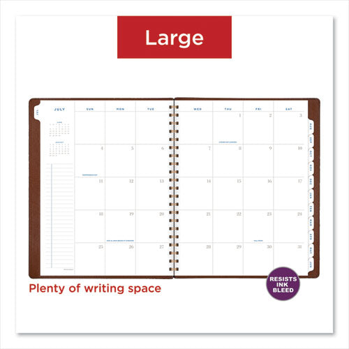 AT-A-GLANCE® Signature Collection Academic Weekly-monthly Planners, 11.5 X 8, Distressed Brown Cover, 13-month (july-july): 2021-2022 freeshipping - TVN Wholesale