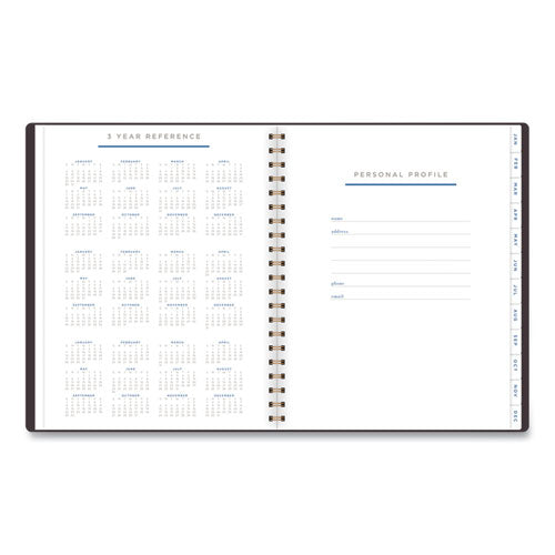 AT-A-GLANCE® Signature Lite Weekly-monthly Planner, 11 X 8.5, Maroon Cover, 12-month (jan To Dec): 2022 freeshipping - TVN Wholesale