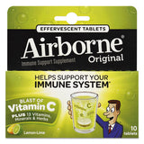 Airborne® Immune Support Effervescent Tablet, Lemon-lime, 10 Count freeshipping - TVN Wholesale