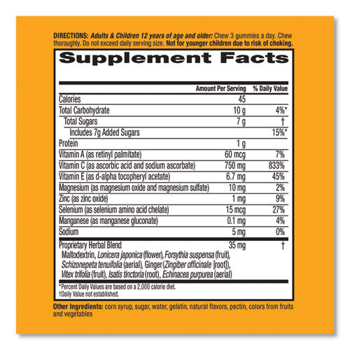 Airborne® Immune Support Gummies, Very Berry, 42-bottle freeshipping - TVN Wholesale