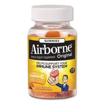 Airborne® Immune Support Gummies, Assorted Fruit Flavors, 63-bottle freeshipping - TVN Wholesale