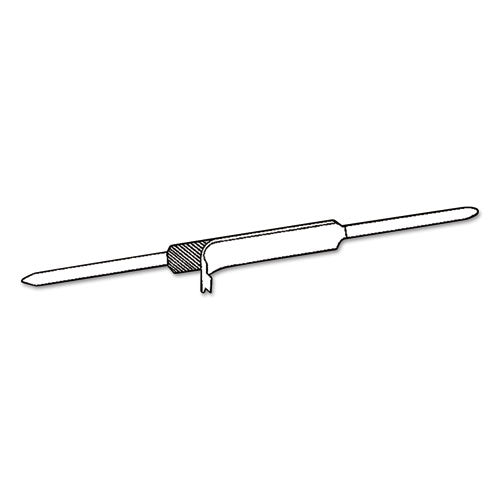 ACCO Self-adhesive Paper Fasteners, 2" Capacity, 2.75" Center To Center, Silver, 100-box freeshipping - TVN Wholesale