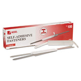 ACCO Self-adhesive Paper Fasteners, 2" Capacity, 2.75" Center To Center, Silver, 100-box freeshipping - TVN Wholesale