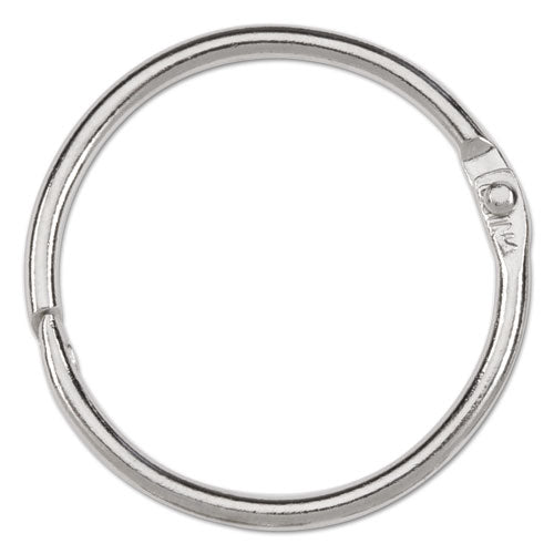ACCO Metal Book Rings, 1 1-2" Diameter, 100 Rings-box freeshipping - TVN Wholesale