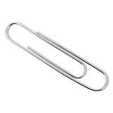 ACCO Paper Clips, Jumbo, Silver, 1,000-pack freeshipping - TVN Wholesale