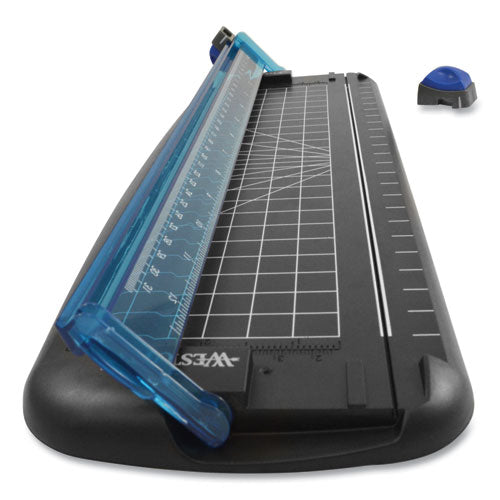 Westcott® Multi-purpose Personal Trimmer, 10 Sheets, 12" Cut Length, Plastic Base, 6.38 X 12 freeshipping - TVN Wholesale