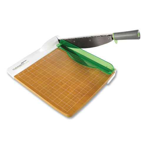 Westcott® Carbotitanium Guillotine Paper Trimmer, 30 Sheets, 12" Cut Length, Metal-wood Composite Base, 14 X 22 freeshipping - TVN Wholesale