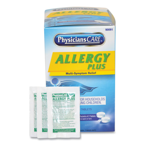 PhysiciansCare® Allergy Antihistamine Medication, Two-pack, 50 Packs-box freeshipping - TVN Wholesale