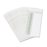 Acroprint® Time Clock Cards For Acroprint Att310, One Side, 4 X 10, 200-pack freeshipping - TVN Wholesale