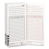 Acroprint® Time Clock Cards For Acroprint Es1000, Two Sides, 3.5 X 7, 100-pack freeshipping - TVN Wholesale