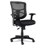 Alera® Alera Elusion Series Mesh Mid-back Swivel-tilt Chair, Supports Up To 275 Lb, 17.9" To 21.8" Seat Height, Black freeshipping - TVN Wholesale