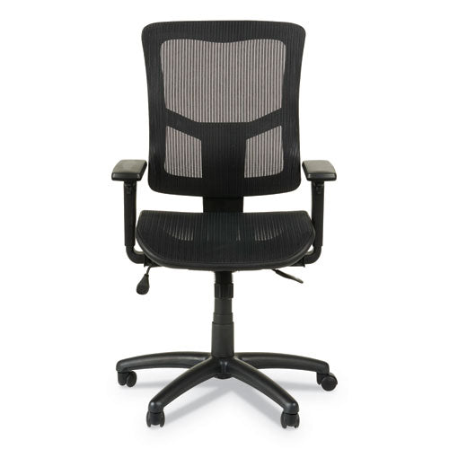 Alera® Alera Elusion Ii Series Suspension Mesh Mid-back Synchro Seat Slide Chair, Supports 275 Lb, 18.11" To 20.35" Seat, Black freeshipping - TVN Wholesale