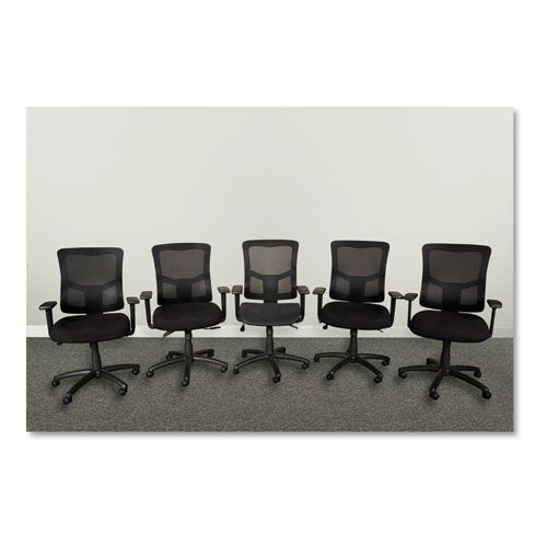 Alera® Alera Elusion Ii Series Suspension Mesh Mid-back Synchro Seat Slide Chair, Supports 275 Lb, 18.11" To 20.35" Seat, Black freeshipping - TVN Wholesale