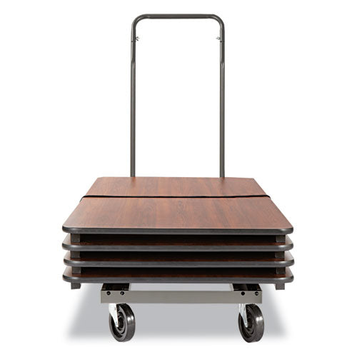 Alera® Chair And Table Cart, 20.86w X 50.78 To 72.04d, Black freeshipping - TVN Wholesale