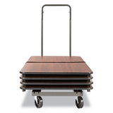 Alera® Chair And Table Cart, 20.86w X 50.78 To 72.04d, Black freeshipping - TVN Wholesale