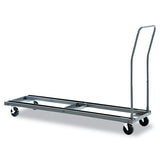Alera® Chair And Table Cart, 20.86w X 50.78 To 72.04d, Black freeshipping - TVN Wholesale