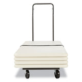 Alera® Chair And Table Cart, 20.86w X 50.78 To 72.04d, Black freeshipping - TVN Wholesale