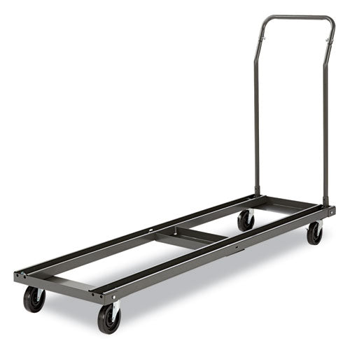 Alera® Chair And Table Cart, 20.86w X 50.78 To 72.04d, Black freeshipping - TVN Wholesale
