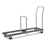 Alera® Chair And Table Cart, 20.86w X 50.78 To 72.04d, Black freeshipping - TVN Wholesale