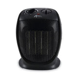 Alera® Ceramic Heater, 7.13" X 5.88" X 8.75", Black freeshipping - TVN Wholesale