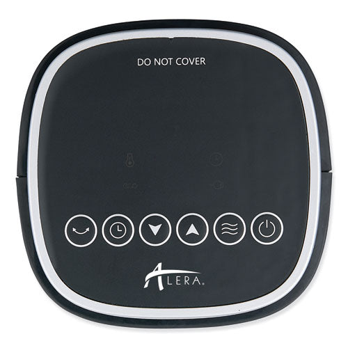 Alera® Ceramic Heater Tower With Remote Control, 7.17" X 7.17" X 22.95", Black freeshipping - TVN Wholesale