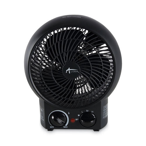 Alera® Heater Fan, 8.25" X 4.38" X 9.38", Black freeshipping - TVN Wholesale