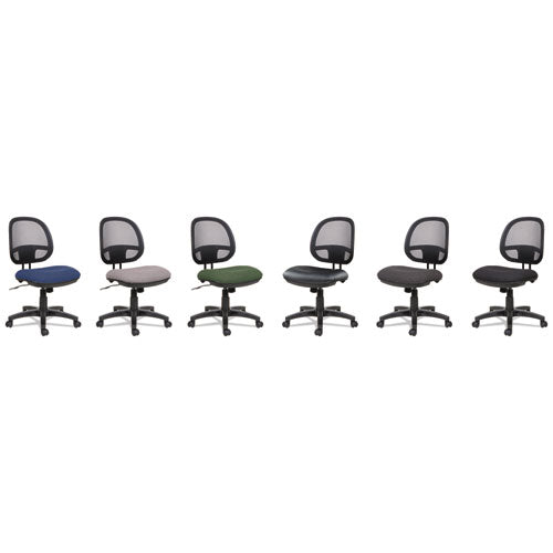 Alera® Alera Interval Series Swivel-tilt Mesh Chair, Supports Up To 275 Lb, 18.3" To 23.42" Seat Height, Black freeshipping - TVN Wholesale