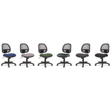 Alera® Alera Interval Series Swivel-tilt Mesh Chair, Supports Up To 275 Lb, 18.3" To 23.42" Seat Height, Black freeshipping - TVN Wholesale