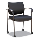 Alera® Alera Iv Series Guest Chairs, Mesh Back, Fabric Seat, 25.19" X 23.62" X 32.28", Black, 2-carton freeshipping - TVN Wholesale
