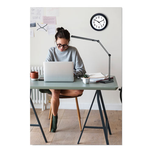 Alera® Adjustable Led Desk Lamp, 3.25"w X 6"d X 21.5"h, Black freeshipping - TVN Wholesale