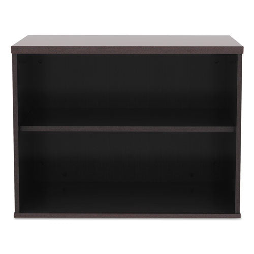 Alera® Alera Open Office Low Storage Cabinet Credenza, 29 1-2 X 19 1-8x 22 7-8, Cherry freeshipping - TVN Wholesale