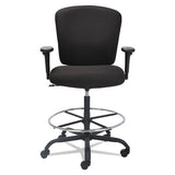 Alera® Alera Mota Series Big And Tall Stool, Supports Up To 450 Lb, 28.74" To 32.67" Seat Height, Black freeshipping - TVN Wholesale
