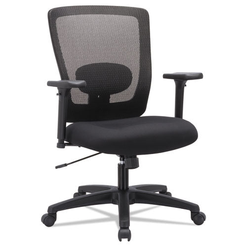 Alera® Alera Envy Series Mesh Mid-back Swivel-tilt Chair, Supports Up To 250 Lb, 16.88" To 21.5" Seat Height, Black freeshipping - TVN Wholesale