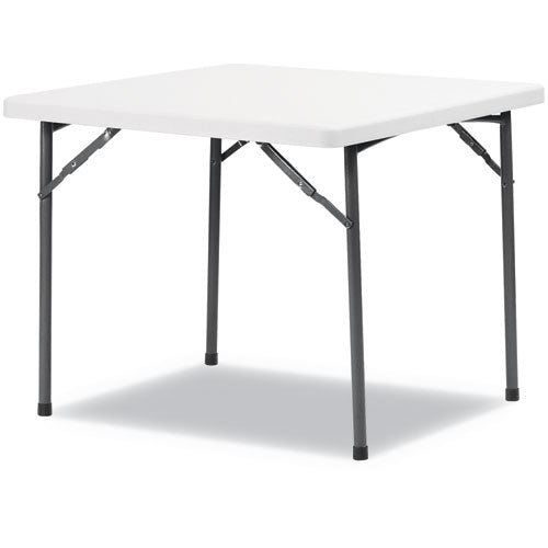 Alera® Square Plastic Folding Table, 36w X 36d X 29.25h, White freeshipping - TVN Wholesale