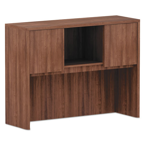 Alera® Alera Valencia Series Hutch, 34.13w X 15d X 35.38h, Medium Cherry freeshipping - TVN Wholesale