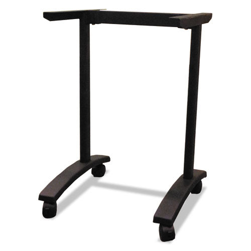 Alera® Alera Valencia Series Training Table T-leg Base, 24.5w X 19.75d X 28.5h, Black freeshipping - TVN Wholesale