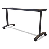 Alera® Alera Valencia Series Training Table T-leg Base, 24.5w X 19.75d X 28.5h, Black freeshipping - TVN Wholesale