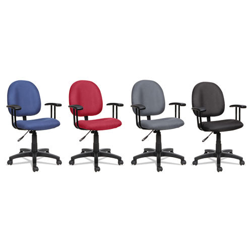 Alera® Alera Essentia Series Swivel Task Chair, Supports Up To 275 Lb, 17.71" To 22.44" Seat Height, Black freeshipping - TVN Wholesale