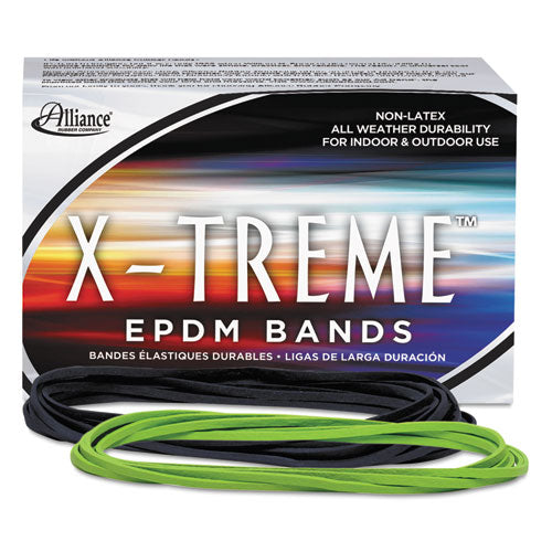 Alliance® X-treme Rubber Bands, Size 117b, 0.08" Gauge, Black, 1 Lb Box, 200-box freeshipping - TVN Wholesale