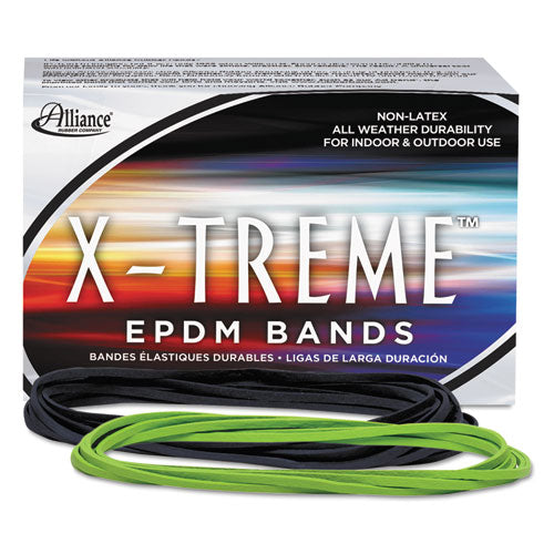 Alliance® X-treme Rubber Bands, Size 117b, 0.08" Gauge, Lime Green, 1 Lb Box, 200-box freeshipping - TVN Wholesale