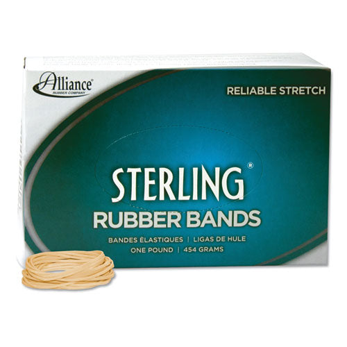 Alliance® Sterling Rubber Bands, Size 10, 0.03" Gauge, Crepe, 1 Lb Box, 5,000-box freeshipping - TVN Wholesale