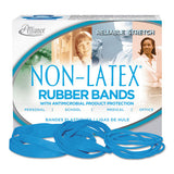 Alliance® Antimicrobial Non-latex Rubber Bands, Size 33, 0.04" Gauge, Cyan Blue, 4 Oz Box, 180-box freeshipping - TVN Wholesale