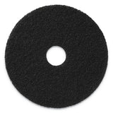 Americo® Stripping Pads, 14" Diameter, Black, 5-carton freeshipping - TVN Wholesale