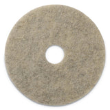 Americo® Porko Plus Burnishing Pads, 20" Diameter, Brown, 5-carton freeshipping - TVN Wholesale