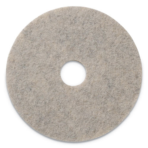 Americo® Combo Burnishing Pads, 20" Diameter, Tan, 5-carton freeshipping - TVN Wholesale