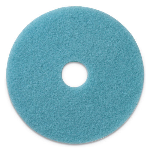 Americo® Luster Lite Burnishing Pads, 20" Diameter, Sky Blue, 5-carton freeshipping - TVN Wholesale