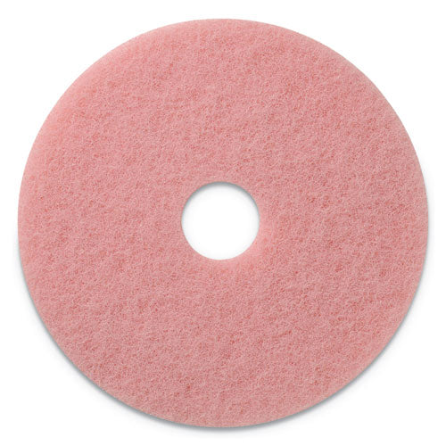 Americo® Remover Burnishing Pads, 20" Diameter, Pink, 5-carton freeshipping - TVN Wholesale