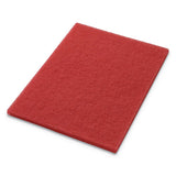 Americo® Buffing Pads, 14 X 20, Red, 5-carton freeshipping - TVN Wholesale