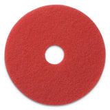 Americo® Buffing Pads, 17" Diameter, Red, 5-carton freeshipping - TVN Wholesale